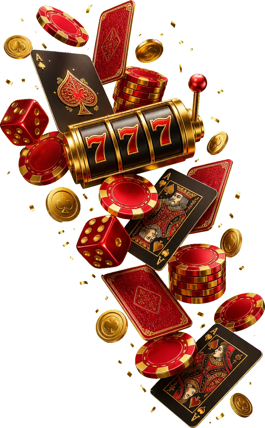 Tragamonedas, cartas, fichas y dados del casino digital de PrimeTime