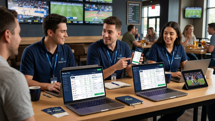 Same game parlay feature within a modern sportsbook platform